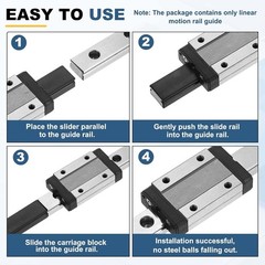200-1500mm HGR15-HGR30 Linear Rail Linear Motion Guideway for DIY CNC Router