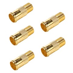 RG6 Compression F Type Connector Quick Push on Coax Cable Adapter Gold Plated…