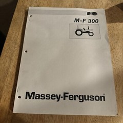 Massey Ferguson 1990 Mf 300 Series Tractor Repair Time Schedule