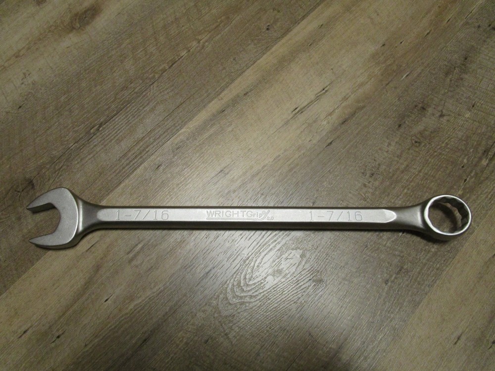 Wright 1146 1-7/16 Combination Wrench USA Wright grip 2.0