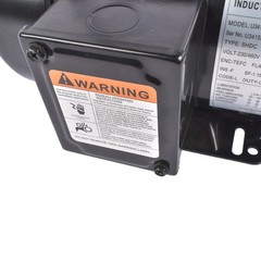 AC Motor 3PH/60HZ 1725RPM 56C/TEFC 206-230V/460V NEW 1.5 HP with Base MA0515E