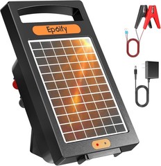 24 Hour Solar Electric Fence Charger 10200V