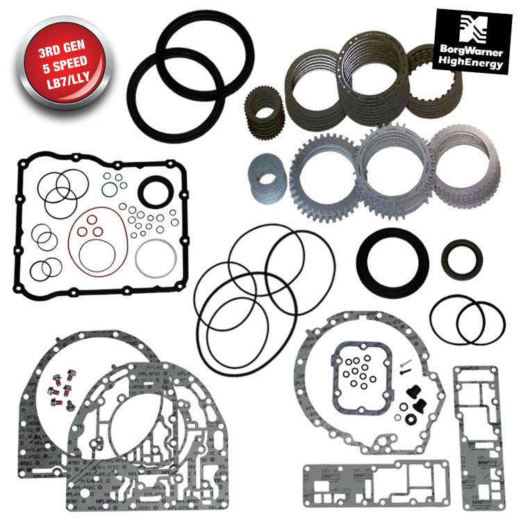 LTK2000-DF REBUILD KIT, FRICTIONS+STEELS, 5 SPEED, ALLISON 1000/GM TRANSMISSION