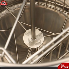 3 Frames Electric Honey Extractor Stainless Steel Power Extractor 1300RPM 140W