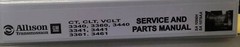 ALLISON TRANSMISSION MANUAL COMBINED MODELS CT-CLT-VCLT