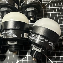 Lot 5 Banner K70 Core Illuminated Touch Buttons No Power Supply (K70DXN9T2GRYQ)