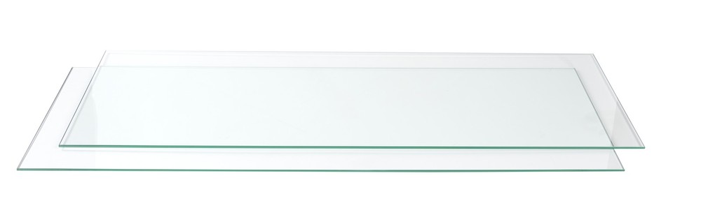 SSWBasics Tempered Glass Shelf – Set of 2 – Stylish & Sturdy Floating Shelves