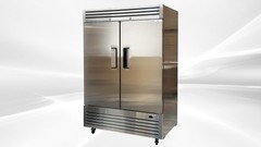 54″ Premium Commercial Reach-In Refrigerator Two Door Stainless Steel NSF ETL