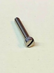 5-40 X 3/4 Slotted Fillister Narrow head screw STAINLESS .205 #5 5/40 (50/pack)