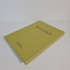 Vintage Federal Supply Service Record Book Set Of 2 Green Cloth Ruled Paper