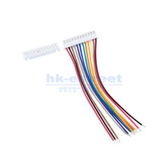 JST XH2.54mm 12 Pin 10/20/30cm Wire Cable Connector Male Female Plug Socket Lot