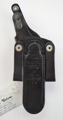 A. E. Nelson Leather 85 RH Paddle Holster Colt 380 (310)