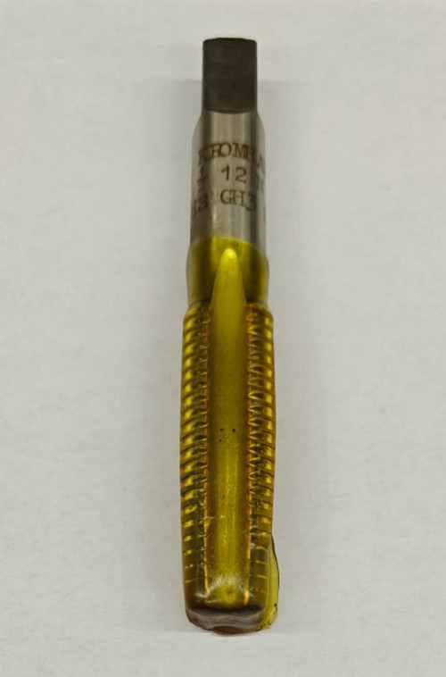 Kromhard 1/2″-12 STI Taper Tap 4 Flute GH3 HSS UK -FOR SCREW THREAD INSERTS ONLY