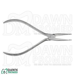 How Crown Pliers 5.5″ Curved Serrated Tips Oral Dental Orthodontic German Grade