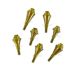 6pcs Multi unit straight abutment MU Abutment fits Megagen Blue diamond NC D4.8