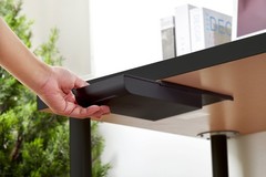 Konnect Under Desk Drawer Organization Self-Adhesive Organizer Under Desk