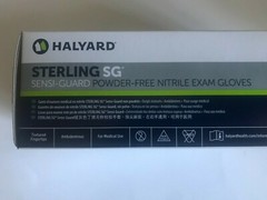 250 Count Box – Halyard Nitrile Exam Gloves Size Small 3.5 Mil Exp. 2026