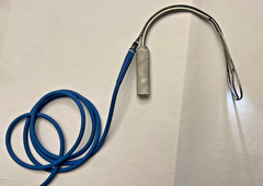 Pilling Weck 52-5200 Biggs Lighted Mammary Retractor w Fiber Optic Cable Plastic