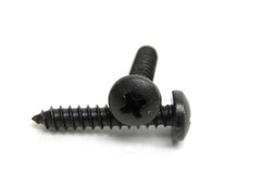 100 pcs – #10 X 1″ Black Zinc Phillips Pan Head Wood Thread Sheet Metal Screw