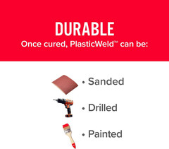 8237 Plasticweld Plastic Repair Epoxy Putty – 2 Oz.