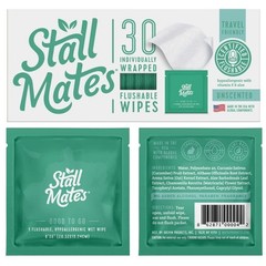 Wipes – Flushable Wipes, Individually Wrapped, Travel Friendly, Unscented wit…