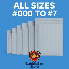ANY SIZE POLY BUBBLE MAILERS SHIPPING PADDED BAGS MAILING ANY QUANTITY