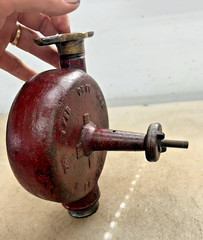 DIVINE’S RED DEVIL WATER MOTOR Very Nice Original Piece! Great Original Paint!!