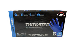 Thickster Exam Grade Latex Disposable Gloves