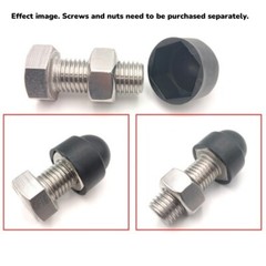 Plastic Cover Dome Cap For Hexagon Bolt Nuts M3M4M5M6M8M10M12M14M16M18M20M22M24