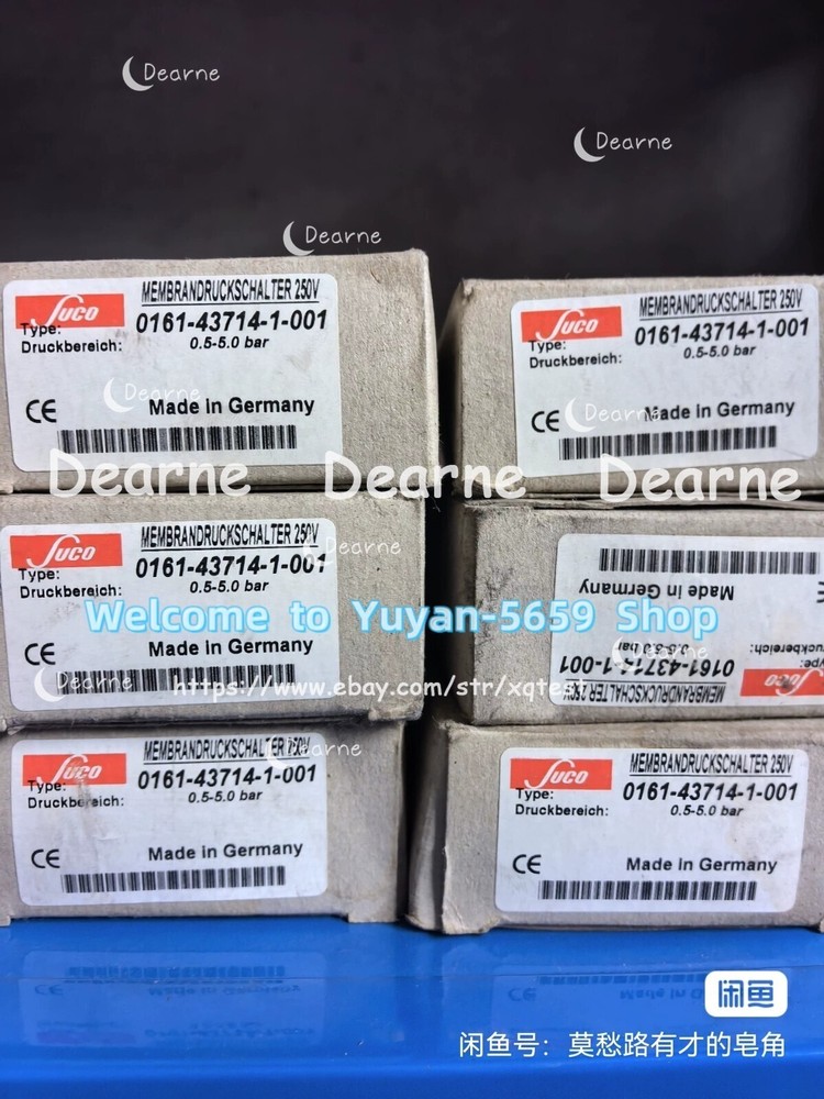 1 PC New 0161-43714-1-001 Pressure Switch By DHL/ FedEx#B4958H CL