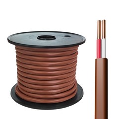 Moisture-Resistant 18 Gauge Thermostat Wire – Durable PVC Jacket, 100ft CL2