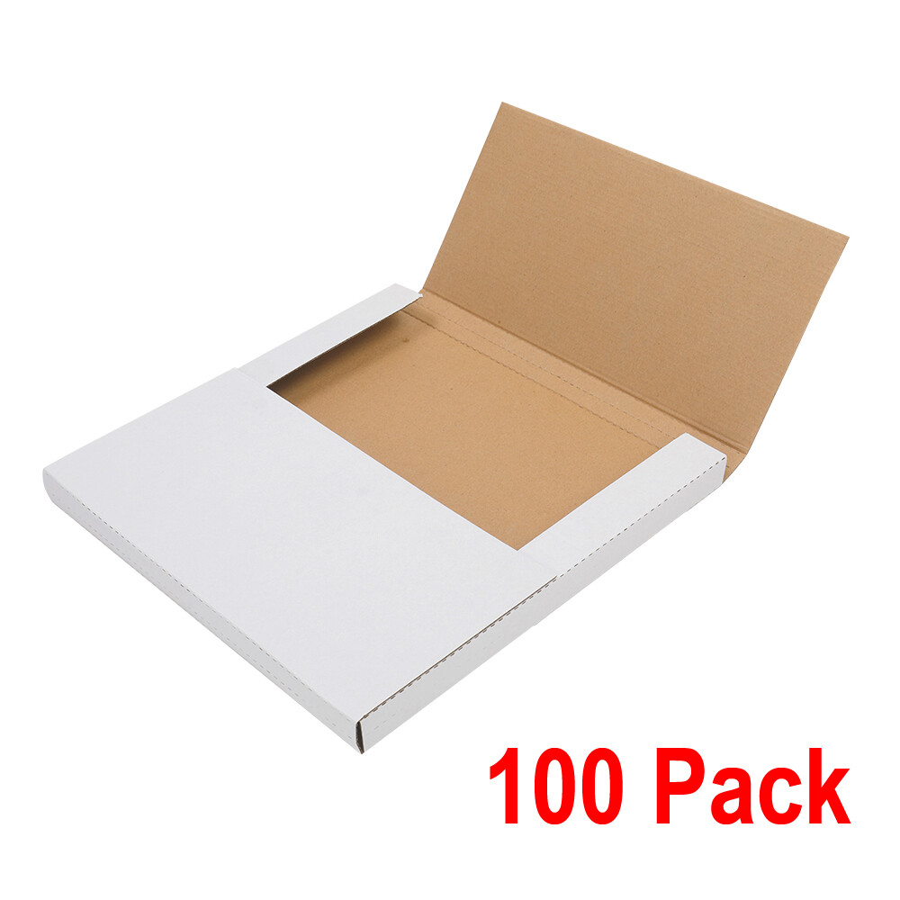 100Pcs Vinyl Record LP Shipping Mailing Boxes Record Mailers Album Paper BOX