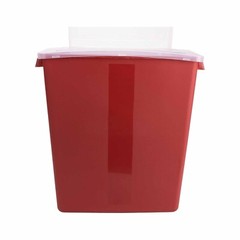 Medegen Sharps Container, 3 Gal, Large Tortuous Path Lid 12.5″x13.5″x6″, 3 Count