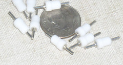 10 CAMBION 571-4177-03-05-19 PTFE PRESS FIT INSULATED SOLDER FEED THRU TERMINAL
