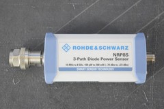 Rohde and Schwarz NRP8S 3-Path Diode Power Sensor 10MHz to 8GHz -70dBm to +23dBm