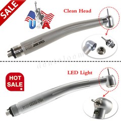 Dental No-LED / LED E-generator High Speed Handpiece Push Button 4Hole Turbine