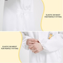 QHZHANG Professional Sting-Proof Full Body Beekeeping Suit, Polycotton Bee Su…