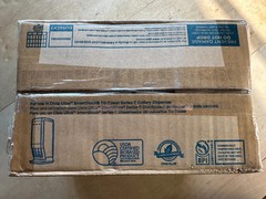 Dixie Ultra SmartStock Series-T Compostable Plastic Fork Refill Natural 960 Qty
