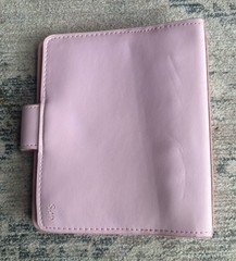 Print Pression A6 Rings Planner Baby Pink Silver Bow Oops Edition 6-Ring Binder
