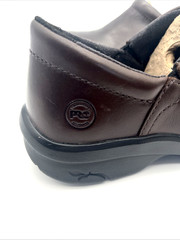 Timberland Pro Women’s Newbury Casual Alloy Toe Brown Work Shoes Size 8W