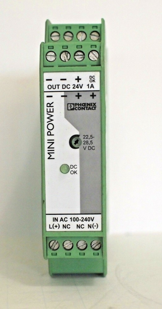 PHOENIX CONTACT MINI-PS-100-240AC/24DC/1 Power Supply