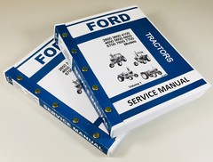Ford 5600 6600 6700 7600 7700 Tractor Service Manual Technical Repair Shop