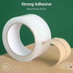 12 Rolls 2.7mil Thick Packing Tapes, Clear Packaging Tape, 720 Yards Heavy Du…