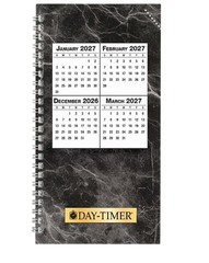 Day-Timer Jan-Dec 2027, 1-Page/Day Planner Refill Pocket 3-1/2 x 6-1/2″ +Extras