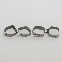 Dental Orthodontic First Molar Buccal Tube Bands Roth 0.022 Upper Lower #32-#44