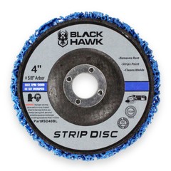 5 Pack – 4″ x 5/8″ Black Hawk Clean & Strip Discs Paint and Rust Removing Wheels