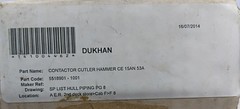 Cutler-Hammer CE15ANS3 3 Pole A.c. Contactor Coil 110V 50Hz 120V 60Hz