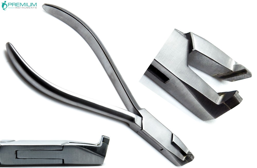 Dental Distal Safety Hold End Plier Wire Cutters TC Tip Orthodontic Instruments