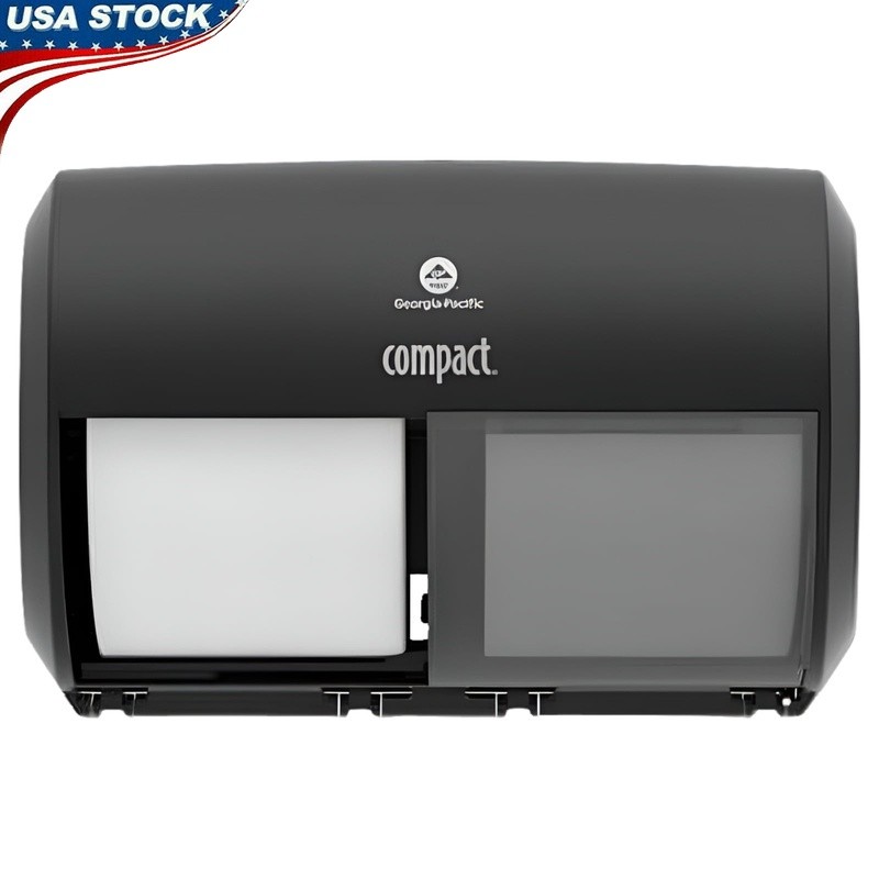Coreless Toilet Paper Dispenser High Capacity Wall Mount Plastic Holder New