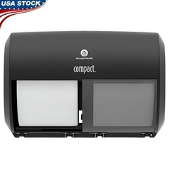 Coreless Toilet Paper Dispenser High Capacity Wall Mount Plastic Holder New